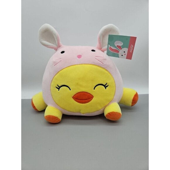 Smoochy Pals Baby Chick In Bunny Costume By Linzy Toys New With Tag - Picture 1 of 7